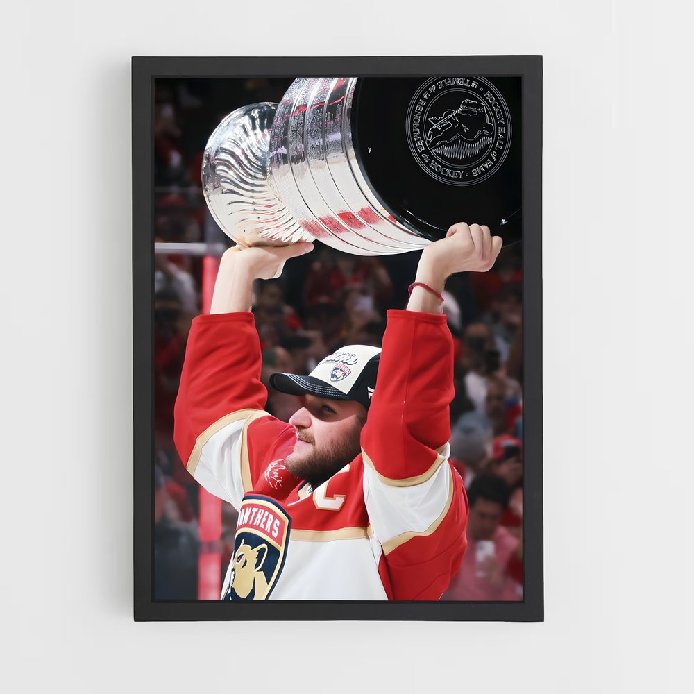 Poster Aleksander barkov – affiche Hockey sur glace (vue 2)